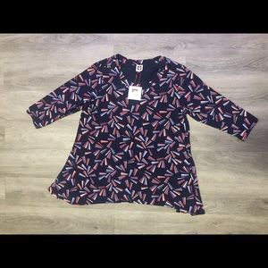 Anne Klein Women's Faux Wrap Top